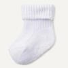 imageAmazon Essentials x Sofia Grainge Unisex Toddlers and Babies Knitted Turn Cuff Socks 6 PairsWhite