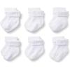 imageAmazon Essentials x Sofia Grainge Unisex Toddlers and Babies Knitted Turn Cuff Socks 6 PairsWhite