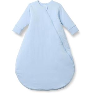 imageAmazon Essentials x Sofia Grainge Unisex Babies Cotton Long Sleeve Sleep Sack 25 TOG Wearable BlanketLight Blue