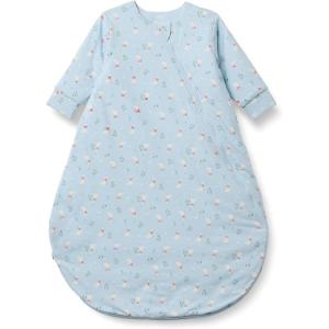 imageAmazon Essentials x Sofia Grainge Unisex Babies Cotton Long Sleeve Sleep Sack 25 TOG Wearable BlanketLight Blue Geese