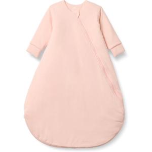 imageAmazon Essentials x Sofia Grainge Unisex Babies Cotton Long Sleeve Sleep Sack 25 TOG Wearable BlanketLight Pink