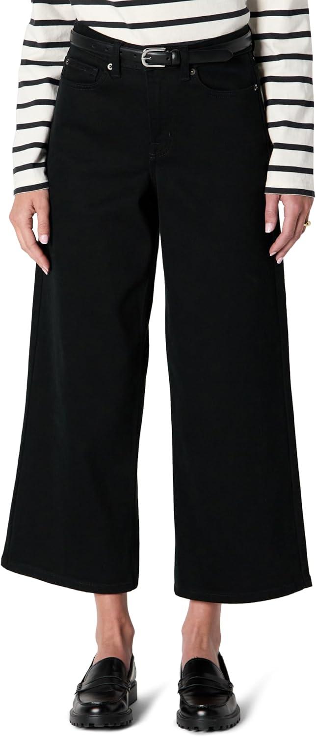 imageAmazon Essentials Womens Low Stretch HighRise Wide Leg JeanBlack