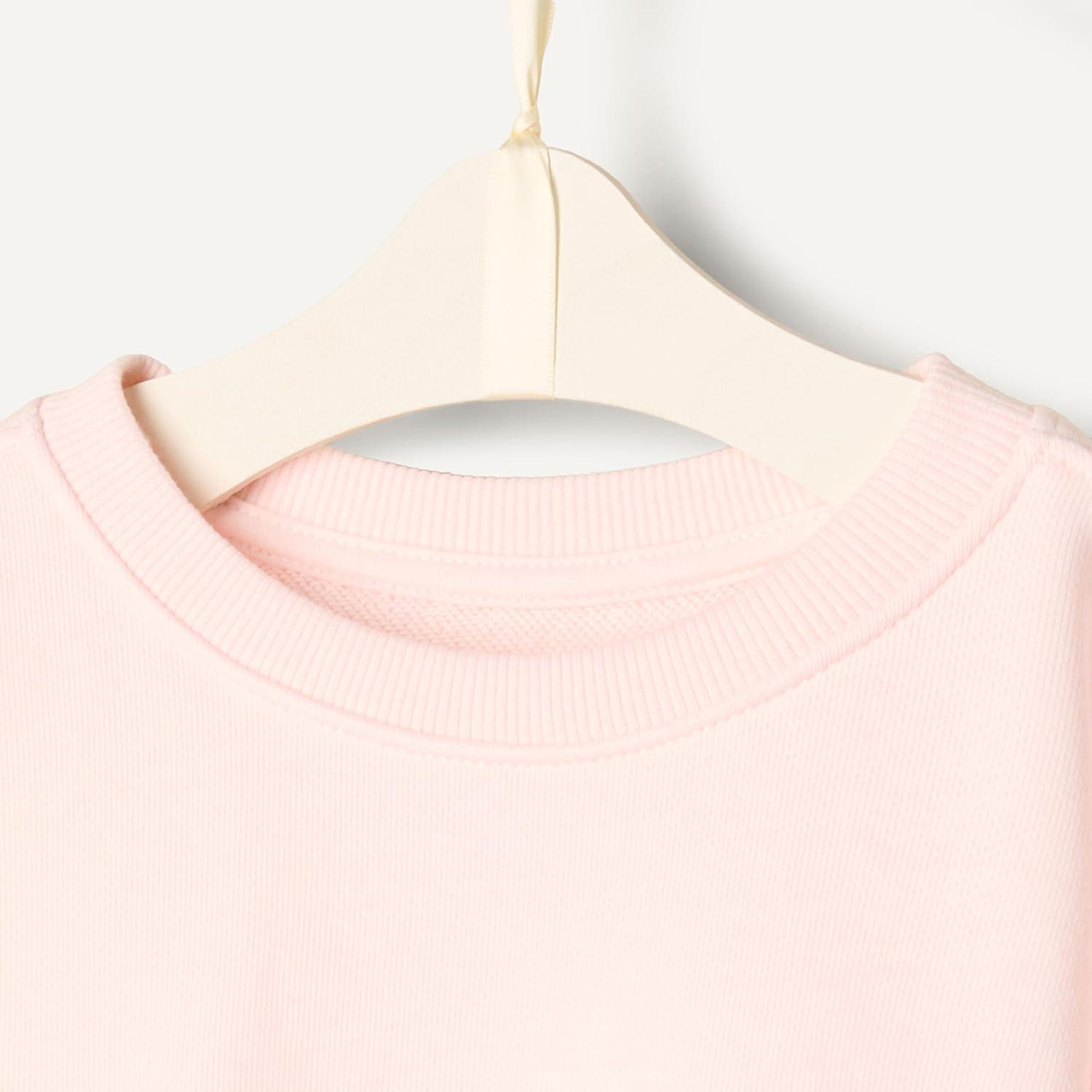 imageAmazon Essentials x Sofia Grainge Unisex Toddlers and Babies Sweatshirt ampamp Sweatpant SetPale Pink