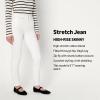 imageAmazon Essentials Womens High Stretch HighRise Skinny JeansWhite