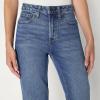 imageAmazon Essentials Womens HighRise Straight Leg JeanMedium Blue Vintage