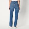 imageAmazon Essentials Womens HighRise Straight Leg JeanMedium Blue Vintage