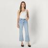 imageAmazon Essentials Womens Medium Stretch MidRise Kick Crop JeanIced Blue Light Wash