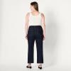 imageAmazon Essentials Womens Medium Stretch MidRise Kick Crop JeanRinse