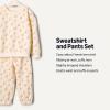 imageAmazon Essentials x Sofia Grainge Unisex Toddlers and Babies Sweatshirt ampamp Sweatpant SetIvory Taupe Rabbits