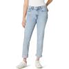imageAmazon Essentials Womens Low Stretch MidRise Boyfriend Crop JeanIced Blue Light Wash