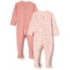 imageAmazon Essentials x Sofia Grainge Unisex Babies Cotton Footed Sleep and Play Bodysuit Pack of 2SheepTerracotta