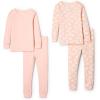 imageAmazon Essentials x Sofia Grainge Unisex Babies Toddlers and Kids SnugFit Cotton Pajamas Pack of 2PinkPolar Bear