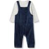 imageAmazon Essentials x Sofia Grainge Unisex Babies Velour Overall and Long Sleeve Bodysuit Set Pack of 2NavySheep