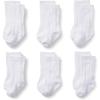imageAmazon Essentials x Sofia Grainge Unisex Toddlers and Babies Cable Knit KneeHigh Socks 6 PairsWhite