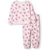 imageAmazon Essentials x Sofia Grainge Unisex Toddlers and Babies Sweatshirt ampamp Sweatpant SetPale Pink Tossed Ladybugs