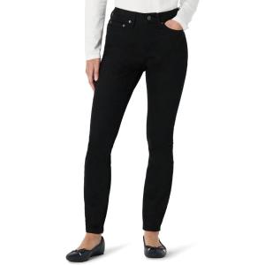 imageAmazon Essentials Womens High Stretch MidRise Skinny JeansBlack