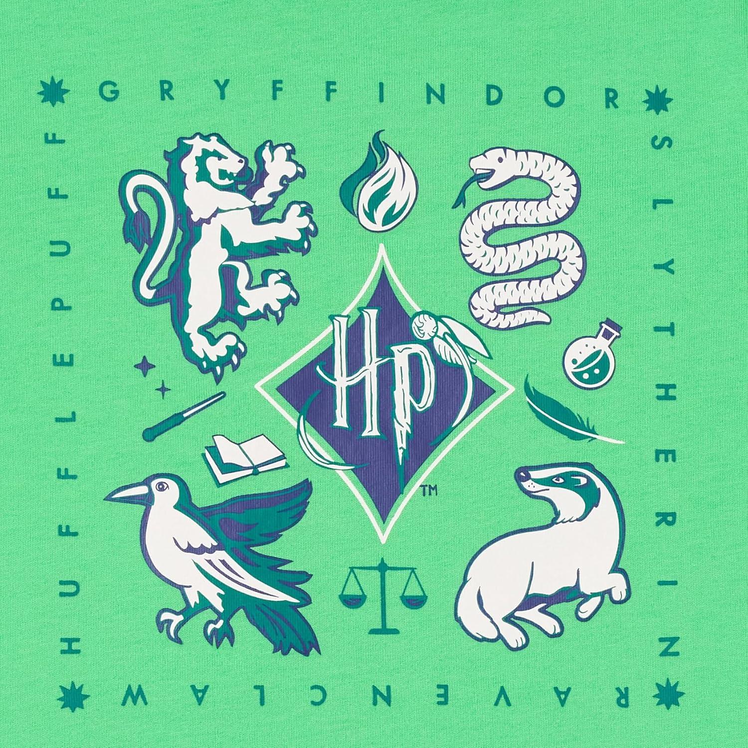 imageAmazon Essentials Boys ShortSleeve TShirtsHarry Potter Hogwarts