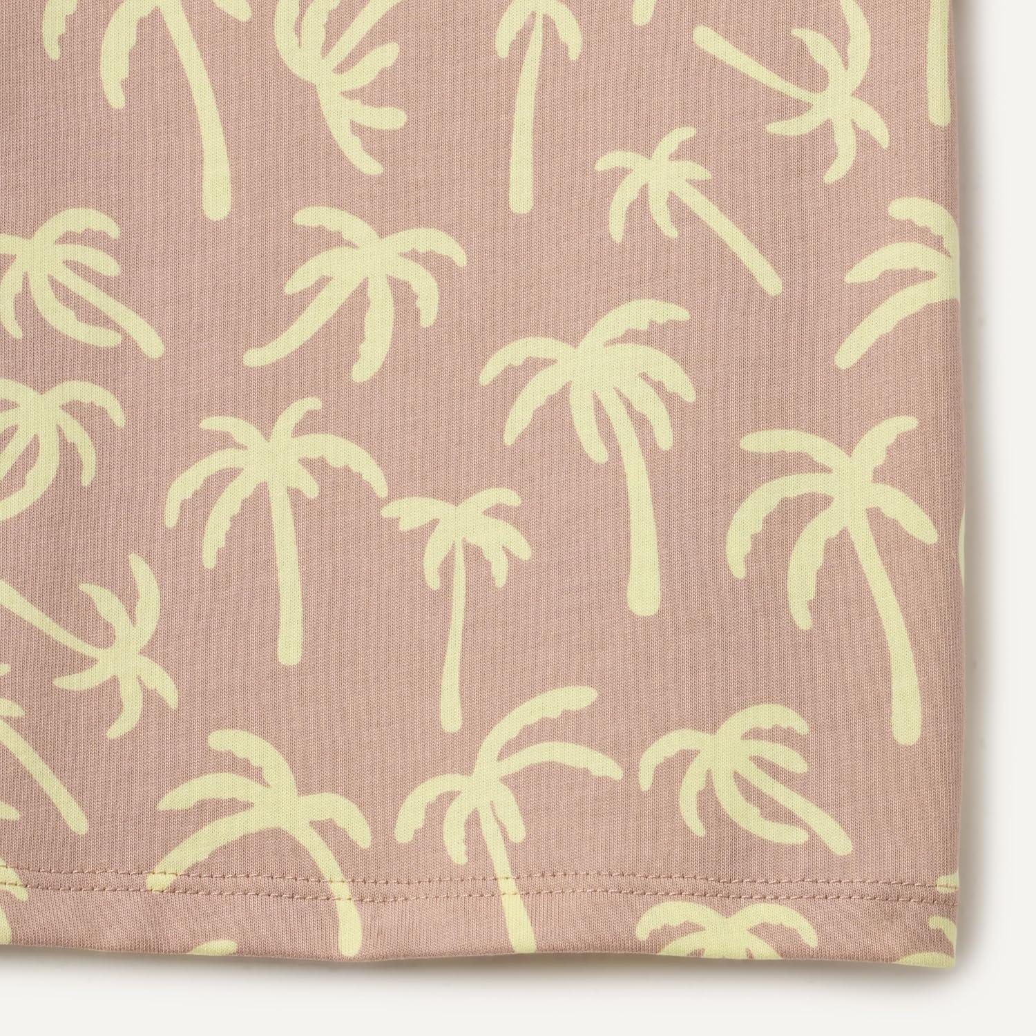 imageAmazon Essentials Boys ShortSleeve TShirtsMushroom Brown Palms