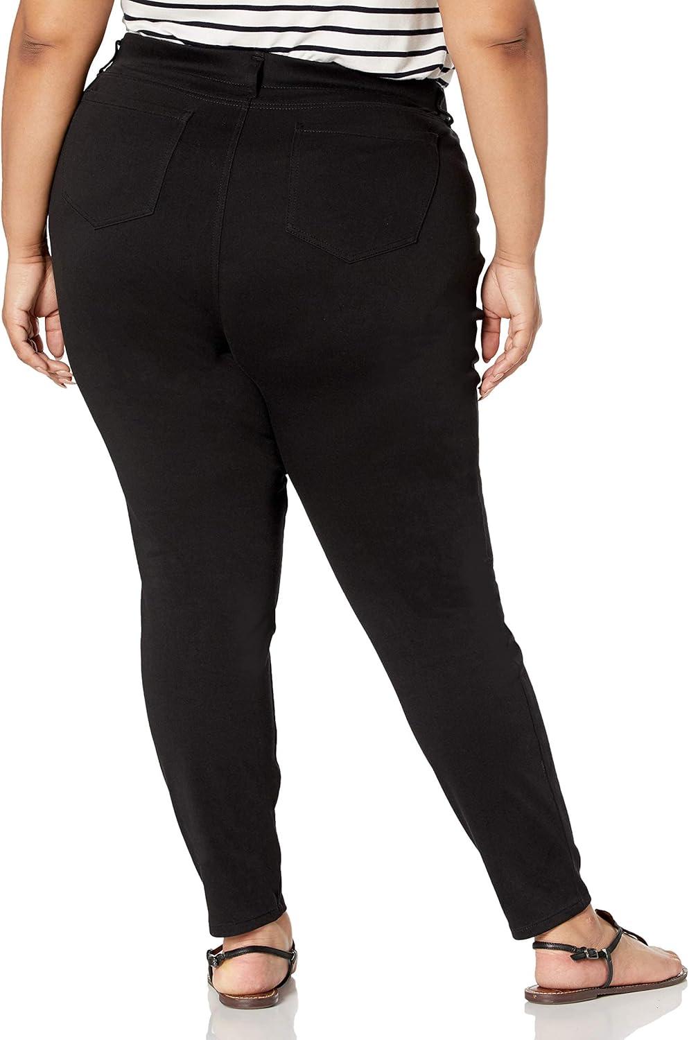 imageAmazon Essentials womens PullOn Stretchy Knit Jegging Available in Plus SizeBlack