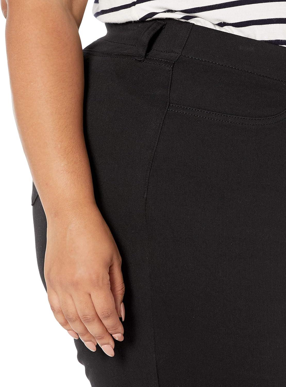 imageAmazon Essentials womens PullOn Stretchy Knit Jegging Available in Plus SizeBlack