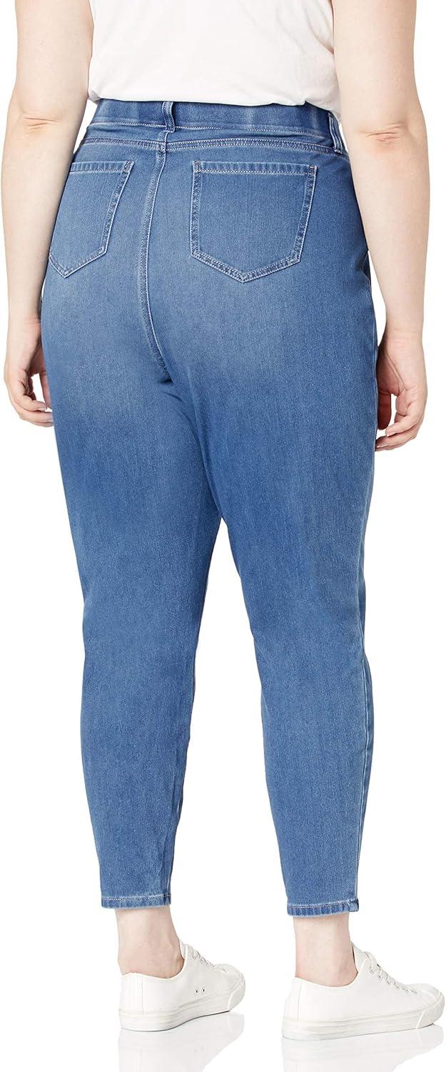 imageAmazon Essentials womens PullOn Stretchy Knit Jegging Available in Plus SizeLight Wash