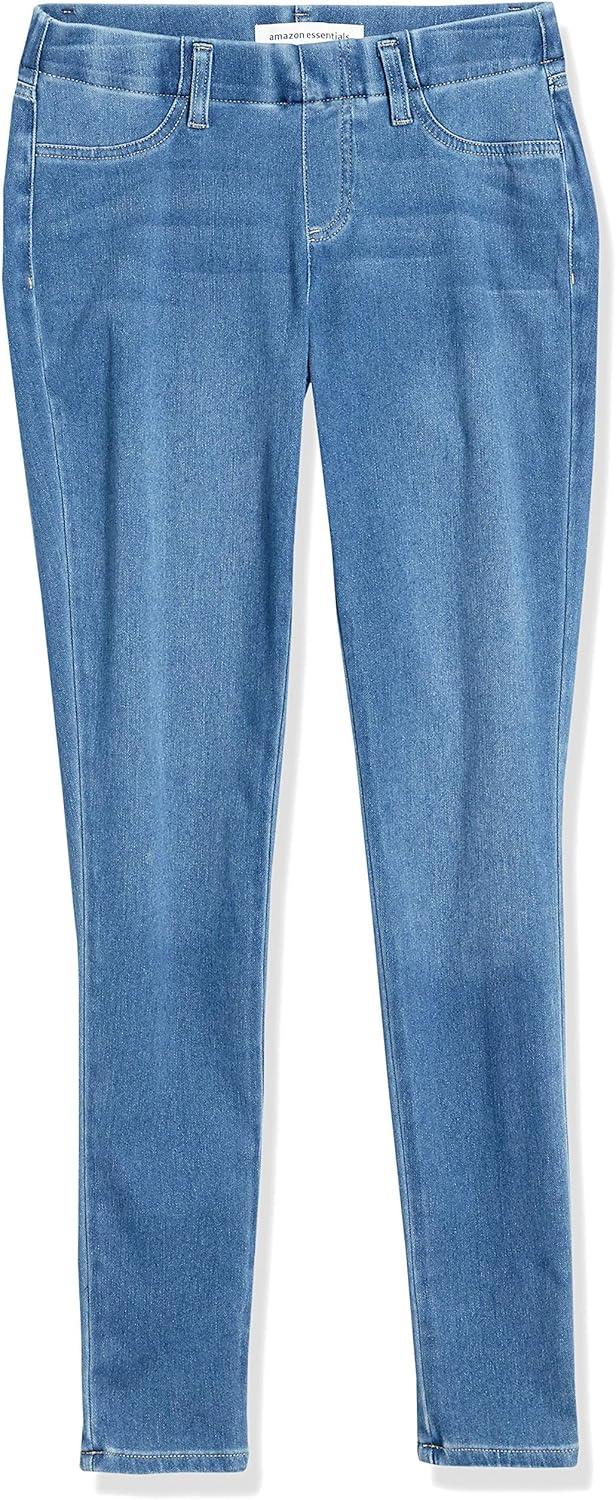imageAmazon Essentials womens PullOn Stretchy Knit Jegging Available in Plus SizeLight Wash