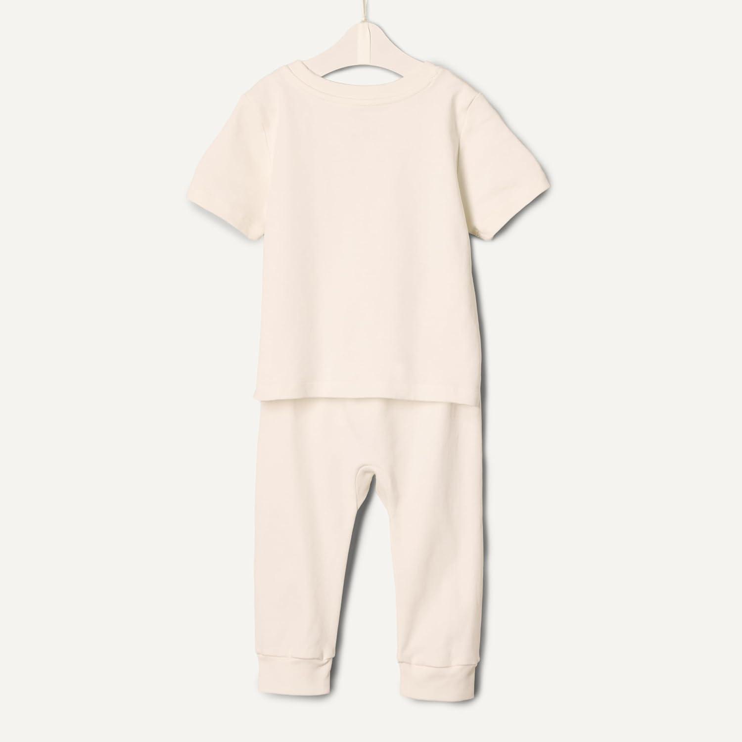 imageAmazon Essentials x Sofia Grainge Unisex Toddlers and Babies Pant ampamp Top SetIvory