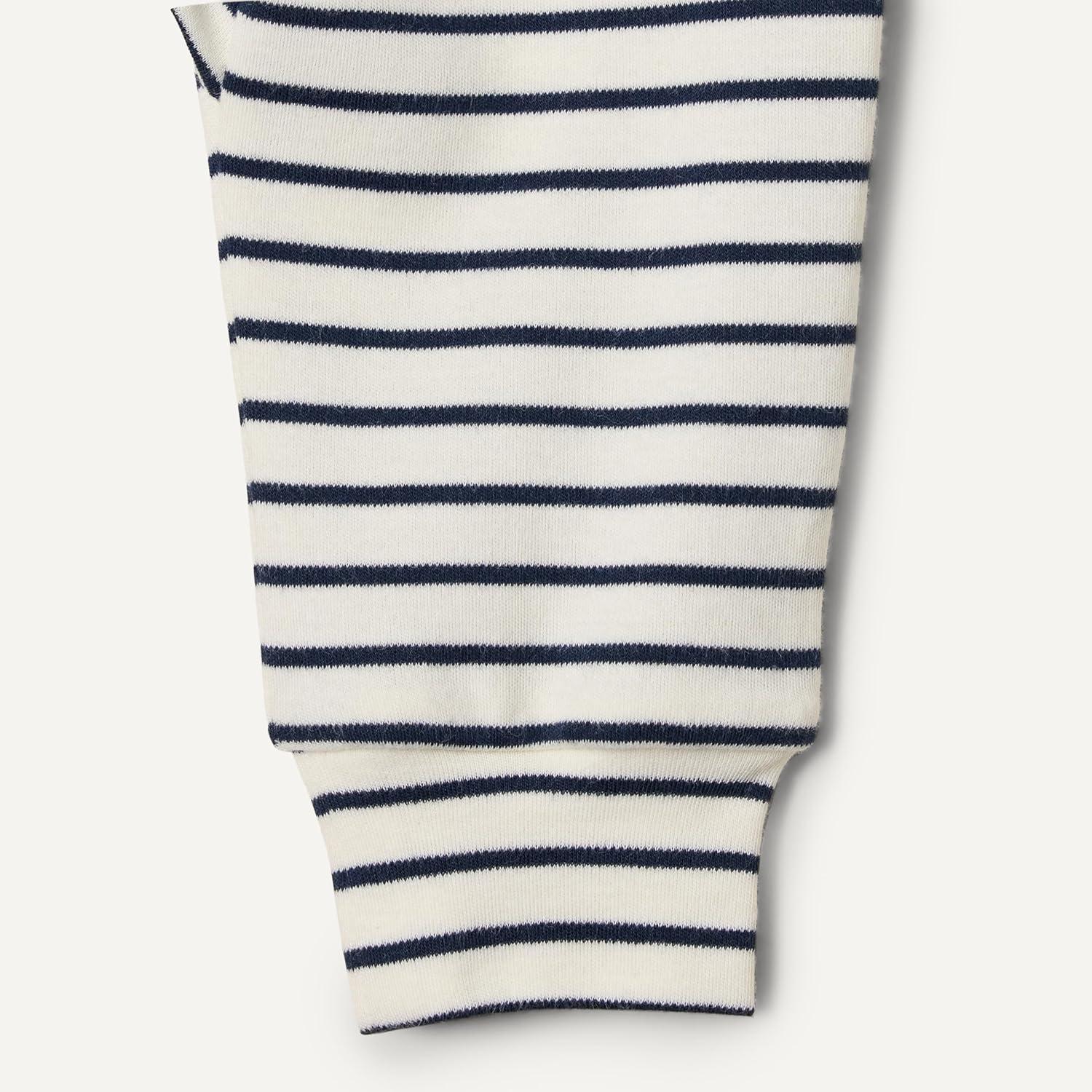 imageAmazon Essentials x Sofia Grainge Unisex Toddlers and Babies Pant ampamp Top SetNavy Tapered Stripe