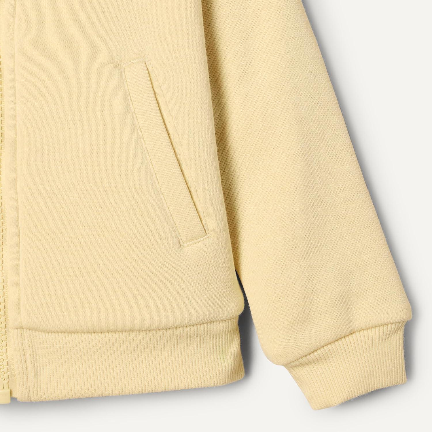 imageAmazon Essentials x Sofia Grainge Unisex Toddlers and Babies Zip Hoodie SweatshirtButter Yellow