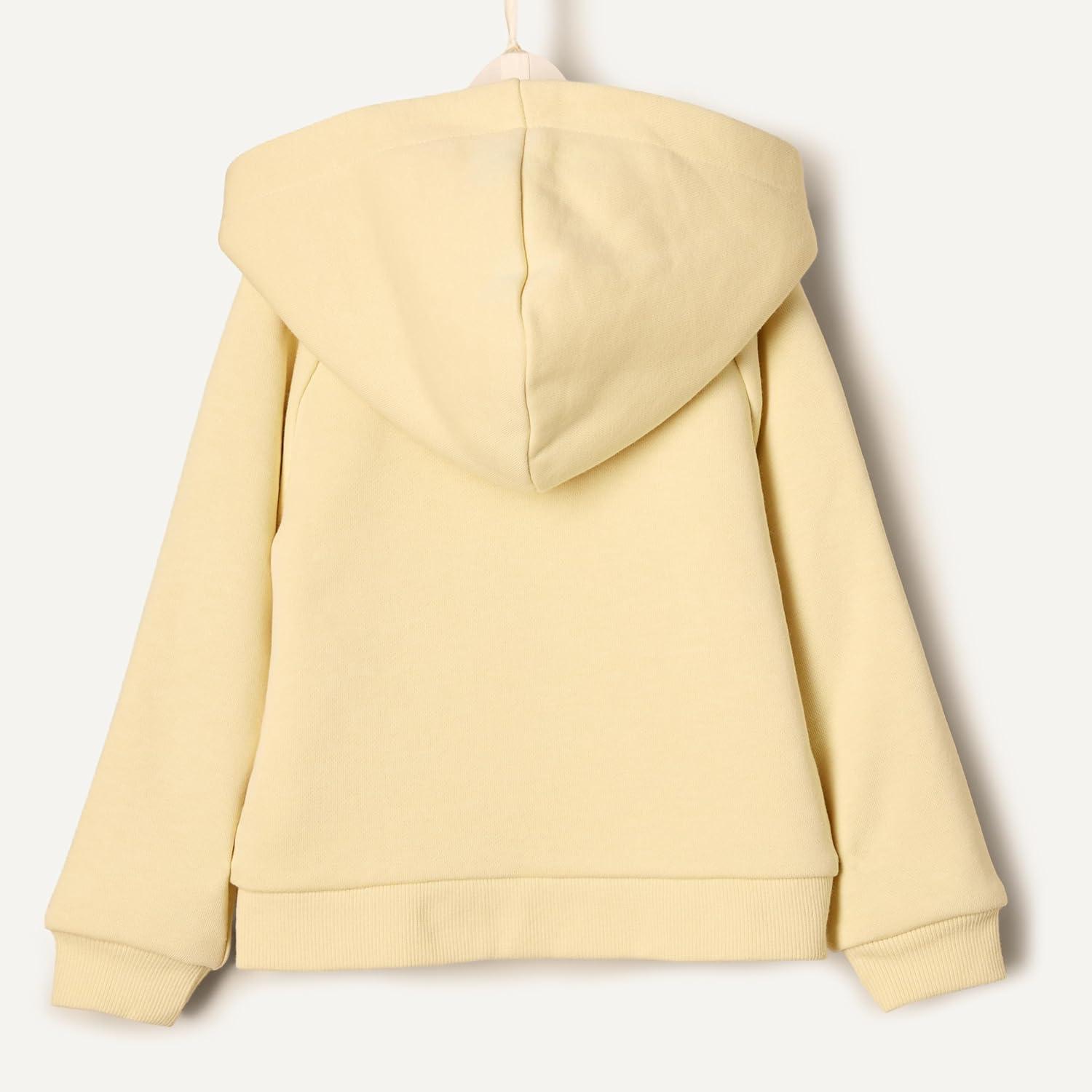 imageAmazon Essentials x Sofia Grainge Unisex Toddlers and Babies Zip Hoodie SweatshirtButter Yellow