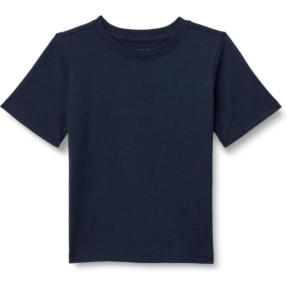 imageAmazon Essentials Boys ShortSleeve TShirtsNavy