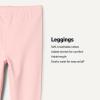 imageAmazon Essentials BabyGirls LeggingBunny FacesPinkRound Trees