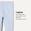 imageAmazon Essentials BabyGirls LeggingLight BlueBunniesStripe