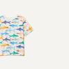 imageAmazon Essentials Boys ShortSleeve TShirtsIvory Sharks