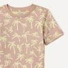 imageAmazon Essentials Boys ShortSleeve TShirtsMushroom Brown Palms