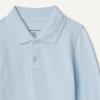 imageAmazon Essentials Boys and Toddlers LongSleeve Pique Polo Shirts MultipacksLight Blue