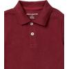 imageAmazon Essentials Boys and Toddlers ShortSleeve School Uniform Pique Polo Shirts MultipacksBurgundy