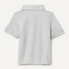imageAmazon Essentials Boys and Toddlers ShortSleeve School Uniform Pique Polo Shirts MultipacksLight Grey Heather
