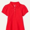 imageAmazon Essentials Girls and Toddlers Short Sleeve Polo DressBright Poppy Red