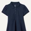 imageAmazon Essentials Girls and Toddlers Short Sleeve Polo DressNavy