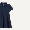 imageAmazon Essentials Girls and Toddlers Short Sleeve Polo DressNavy