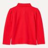 imageAmazon Essentials Girls and Toddlers Uniform Pique Long Sleeve Polo ShirtBright Poppy Red