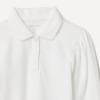 imageAmazon Essentials Girls and Toddlers Uniform Pique Long Sleeve Polo ShirtWhite