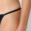 imageAmazon Essentials Womens Microfiber Thongs GString ampamp High Waisted Thong Pack of 6Black