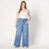 imageAmazon Essentials Womens Ultra Soft MidRise Wide Leg JeanSlate Blue Wash