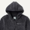 imageAmazon Essentials boys Half Zip Sherpa Hoodie SweatshirtCharcoal