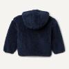 imageAmazon Essentials boys Half Zip Sherpa Hoodie SweatshirtNavy