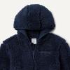 imageAmazon Essentials boys Half Zip Sherpa Hoodie SweatshirtNavy