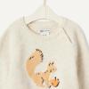 imageAmazon Essentials unisexbaby Sweater SetOatmeal Heather Squirrel