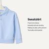 imageAmazon Essentials x Sofia Grainge Babies Toddlers and Boys French Terry Polo SweatshirtLight Blue